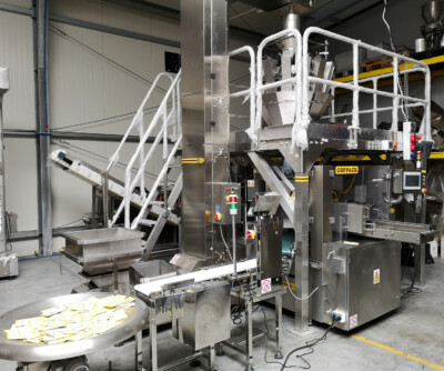 4. Linia do pakowania suszonej skórki cytrynowej | Packing line for dried lemon peel