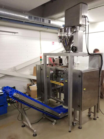 10. Linia do pakowania kawy mielonej | Packaging line for grounded coffee
