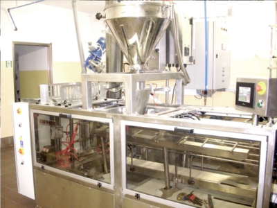 34. Linia mieszająca do proszków | Powder ice cream packaging line