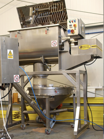 33. Linia mieszająca do proszków | Powder mixing line