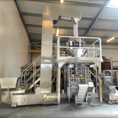 45. Linia do pakowania chrupek kukurydzianych